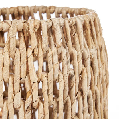 Mand bananenblad L naturel handgemaakt