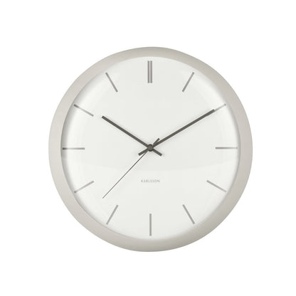 Wandklok Karlsson ijzer rond 50 cm