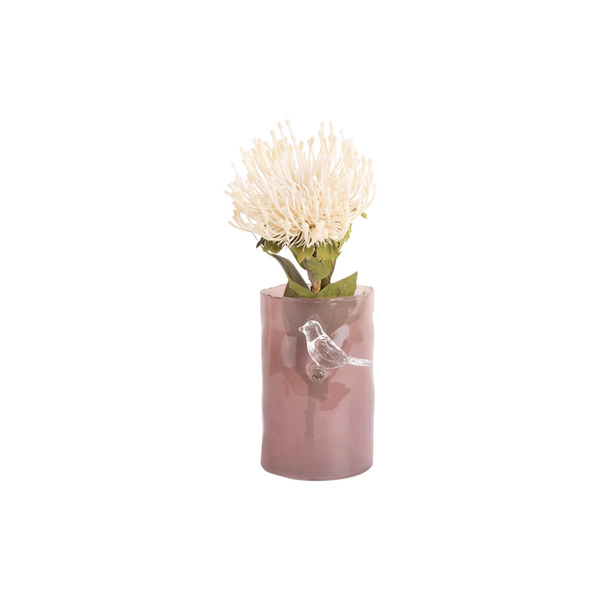 Vase Bird on Branch Small