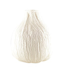 Vaas rond roomwit 29x29x32 cm