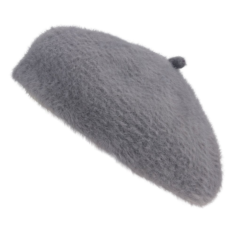 Kindermuts Ø 23x3 cm grijs synthetisch