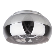Malou LED Ceiling Light with Smoked Glass and Integrated LED