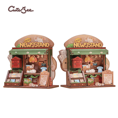 Houten puzzel 9,2x5,2x9,5 cm multiplex berkenhout