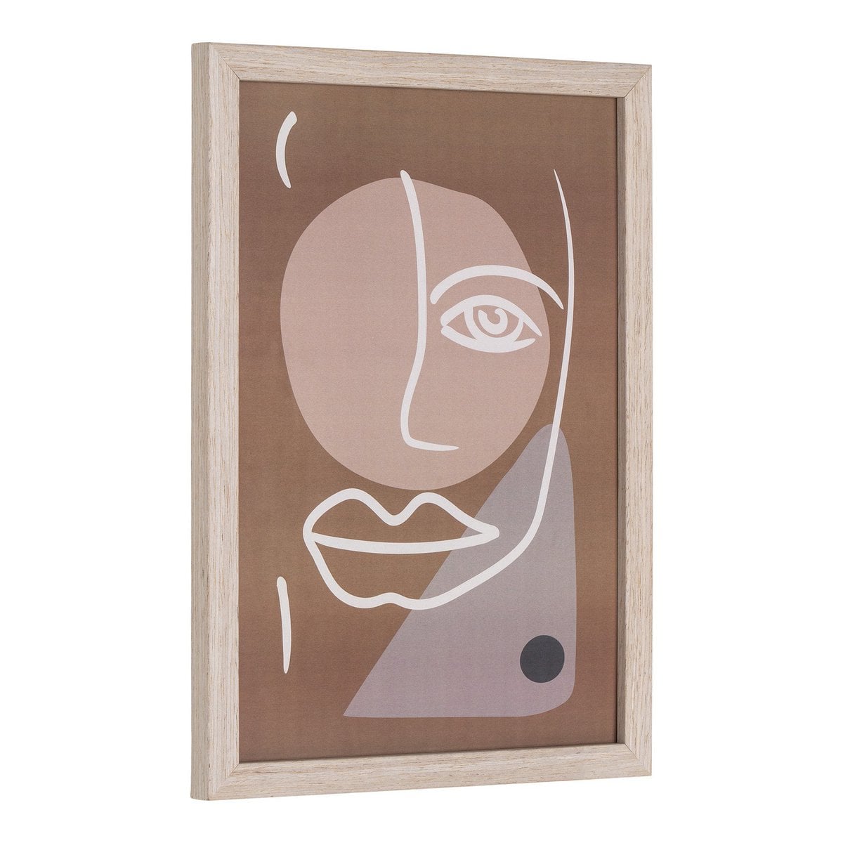 Frameset 3 stuks 21x30 cm naturel MDF glas