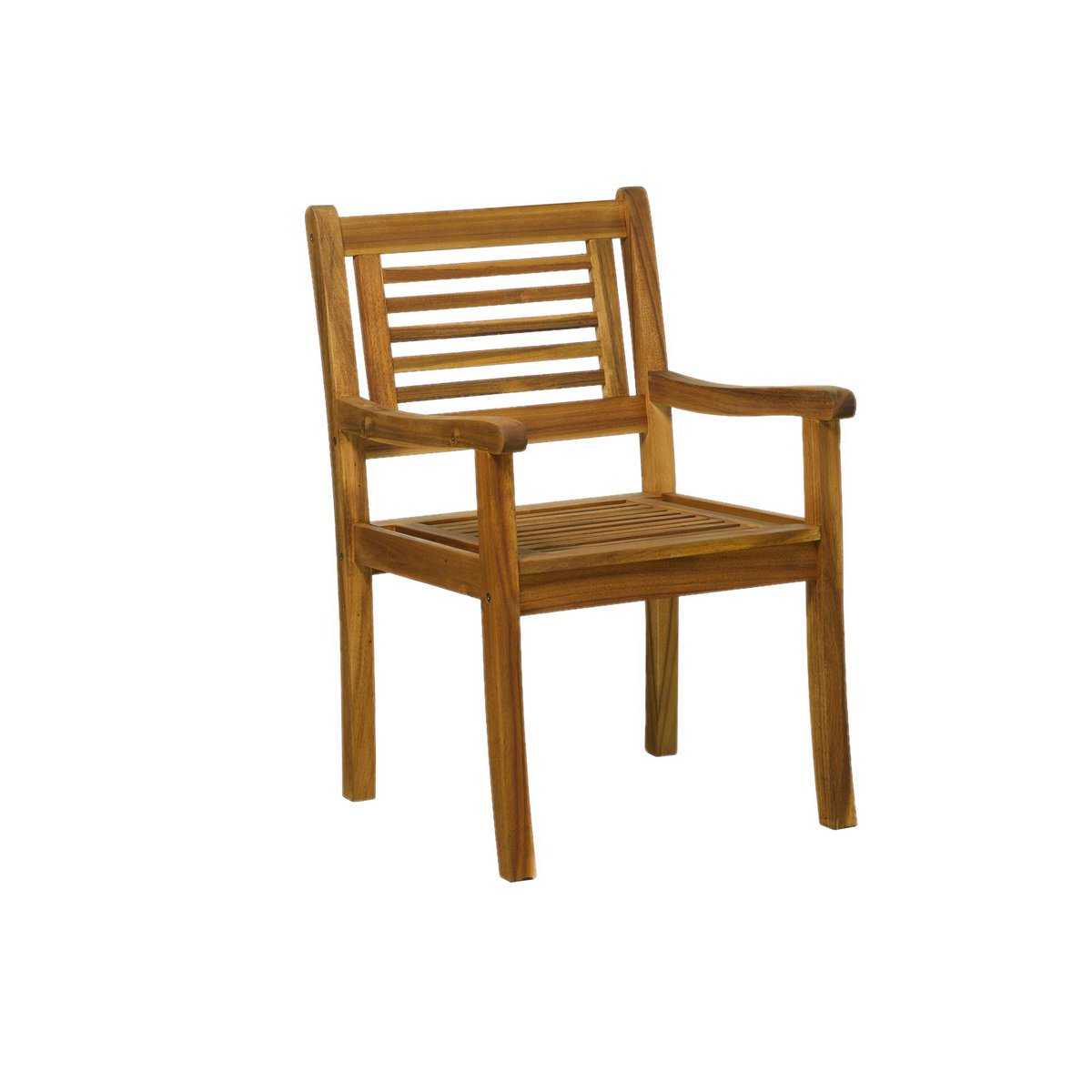 Garden armchair, acacia