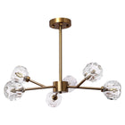 Hanglamp 65x45 cm koper goud