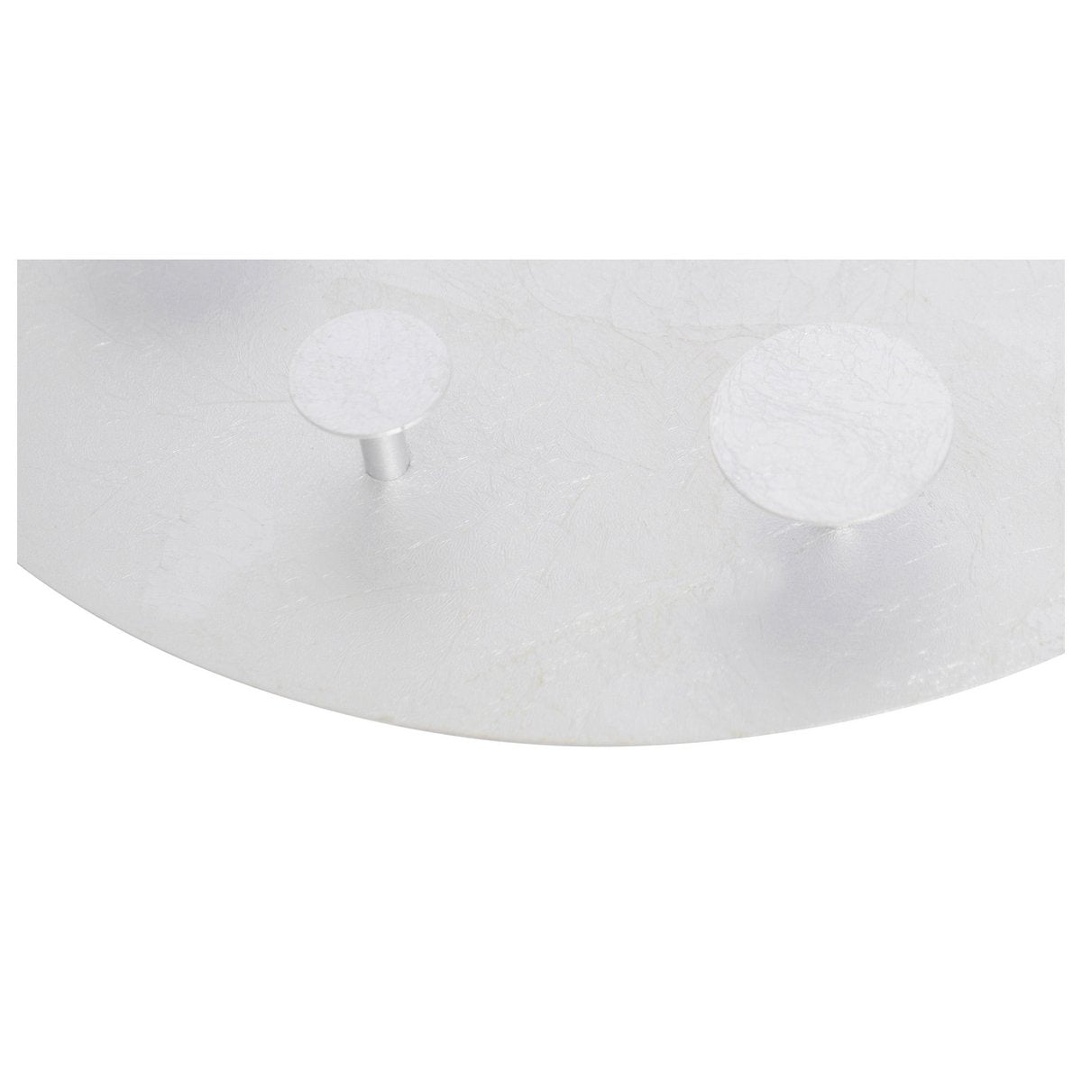 Plafondlamp LED kristal chroom