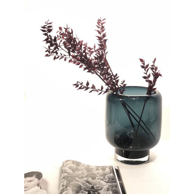 Elegante Vaas Modern Klassiek Uit Dik Puur Glas Serie ZADAR