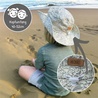 Baby Dino Zonnehoed 6 Tot 24 Maanden Kinderzonnehoed