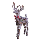 LED kerstdecoratie rendier 30 LED warm wit