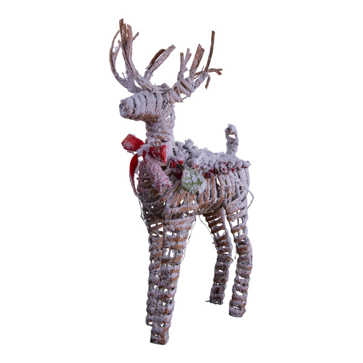 LED kerstdecoratie rendier 30 LED warm wit