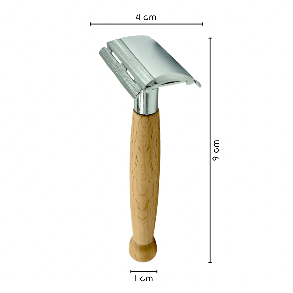 Scheerset bamboe RVS
