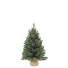 Forest Frosted Artificial Christmas Tree in Jute - H90 x Ø61 cm - Blue