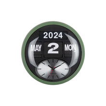 Wall Clock Round Flip