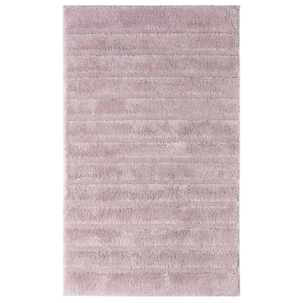 Badmat 60x100 cm katoen roze antislip