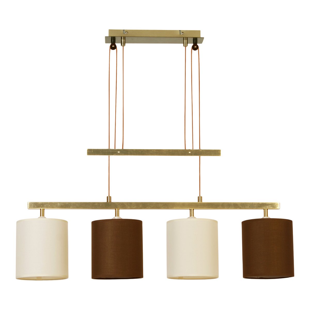Hanglamp Tilde Vier Licht Metalen Slinger E27 Verstelbaar