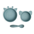 Eddy siliconen dinerset 3-delig lood