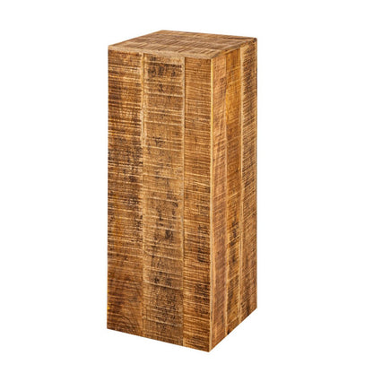 Bloemzuil 27x27 Cm Hoogte 50 Of 73 Cm Mangohout Decoratief