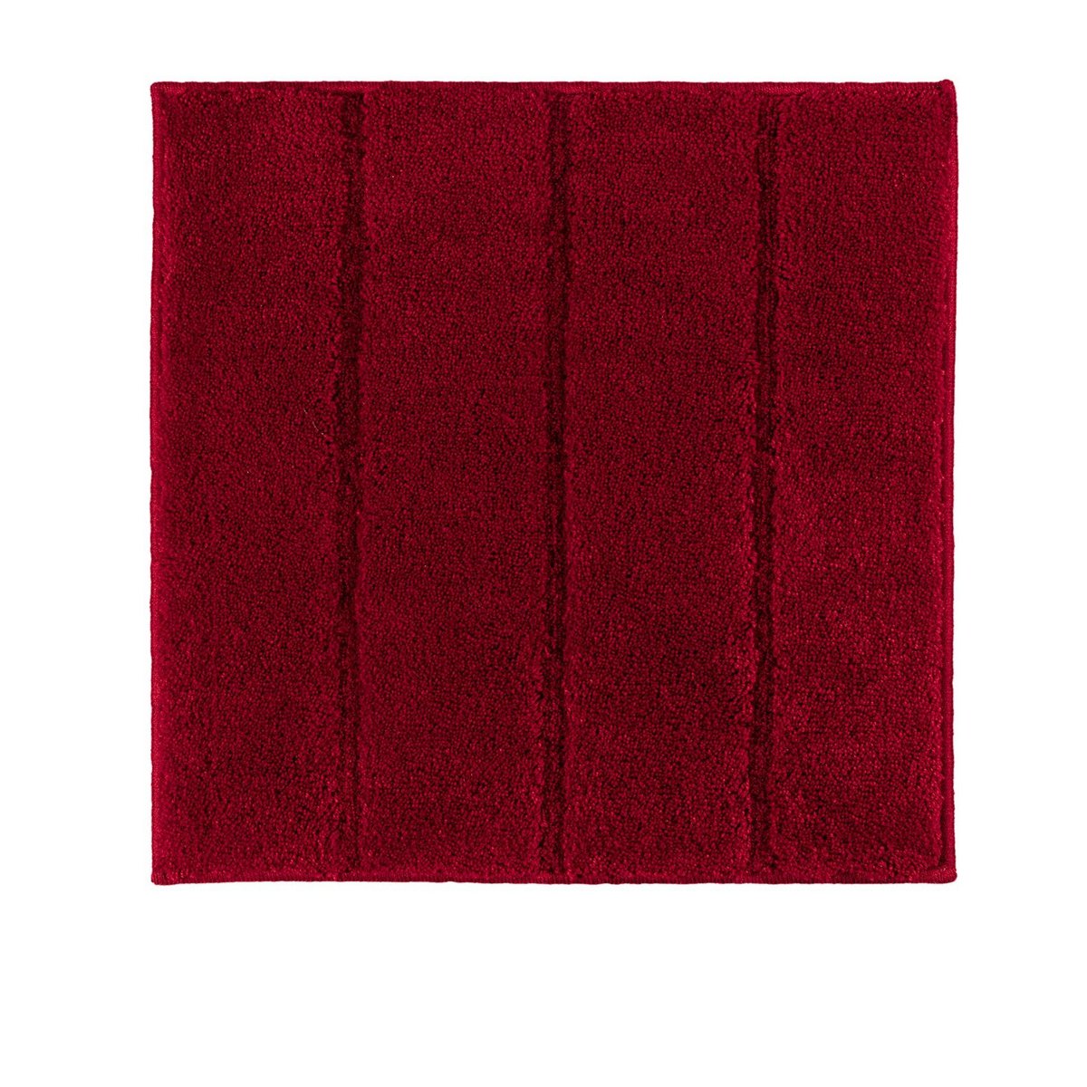 Bidetmat 60x60 cm rood