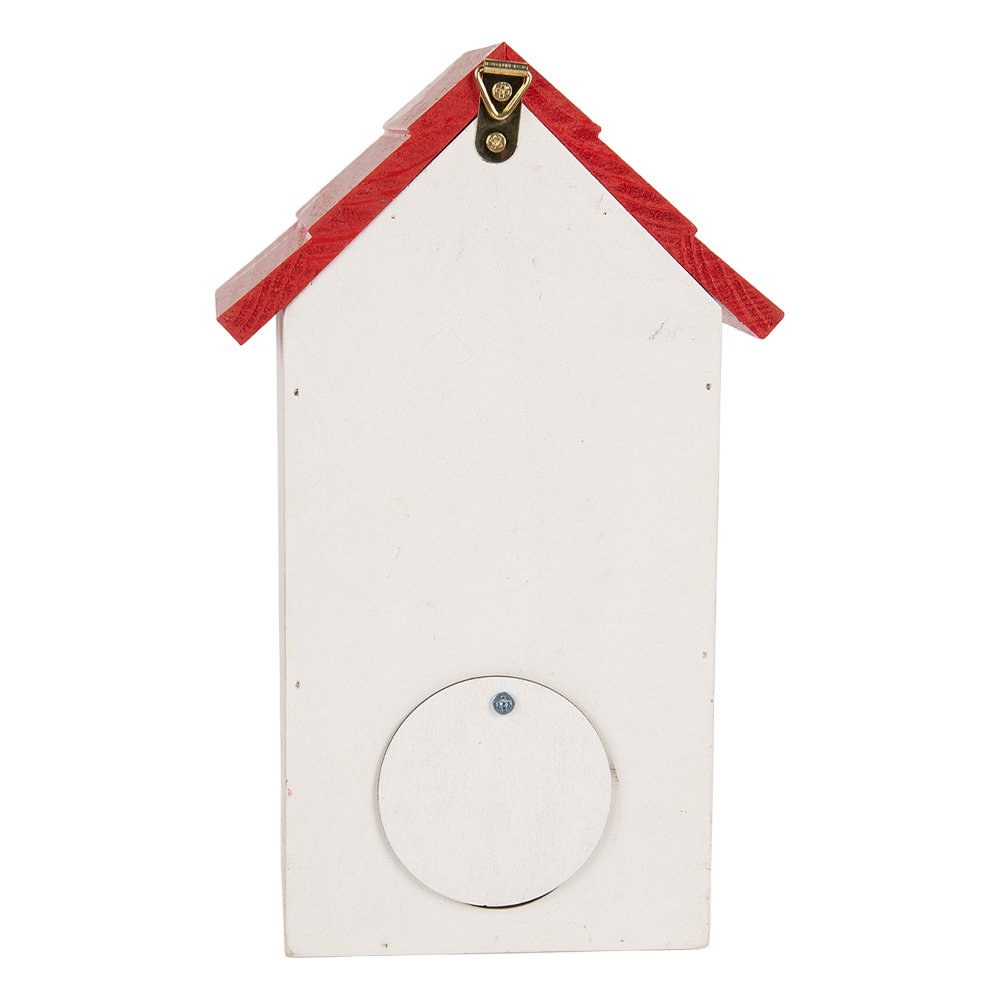 Vogelhuis 15x10x22 cm Wit Hout