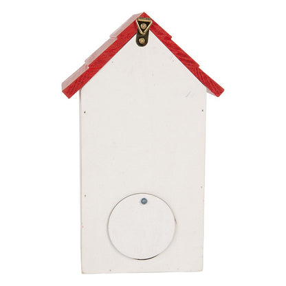 Vogelhuis 15x10x22 cm Wit Hout