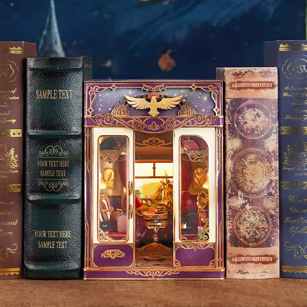 Tonecheer, DIY Book Nook, Magical Journey, TQ441, 15,8x22,4x22,5cm
