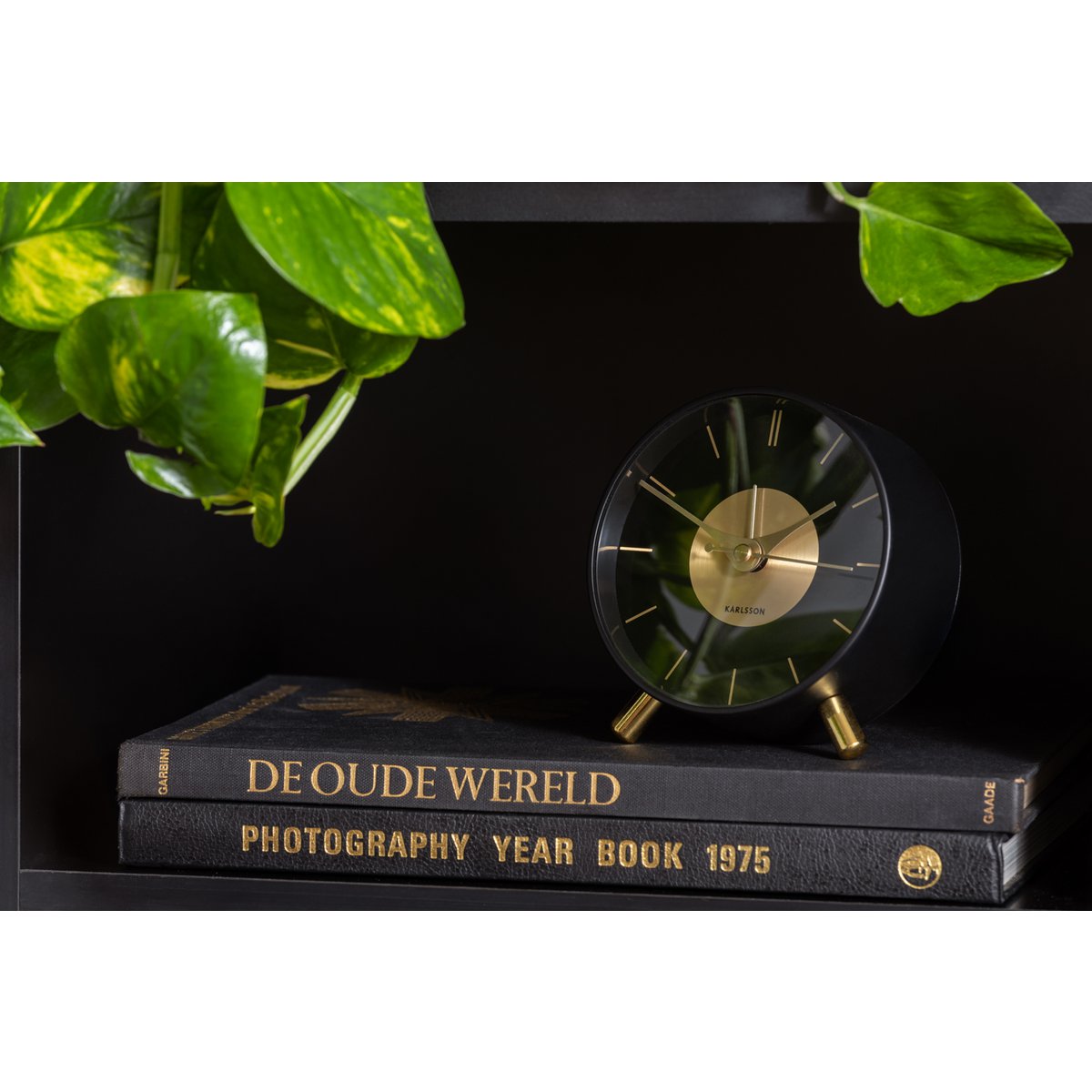 Alarm clock gold disk