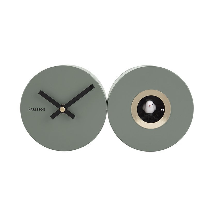 Wandklok koekoek met bosgeluiden