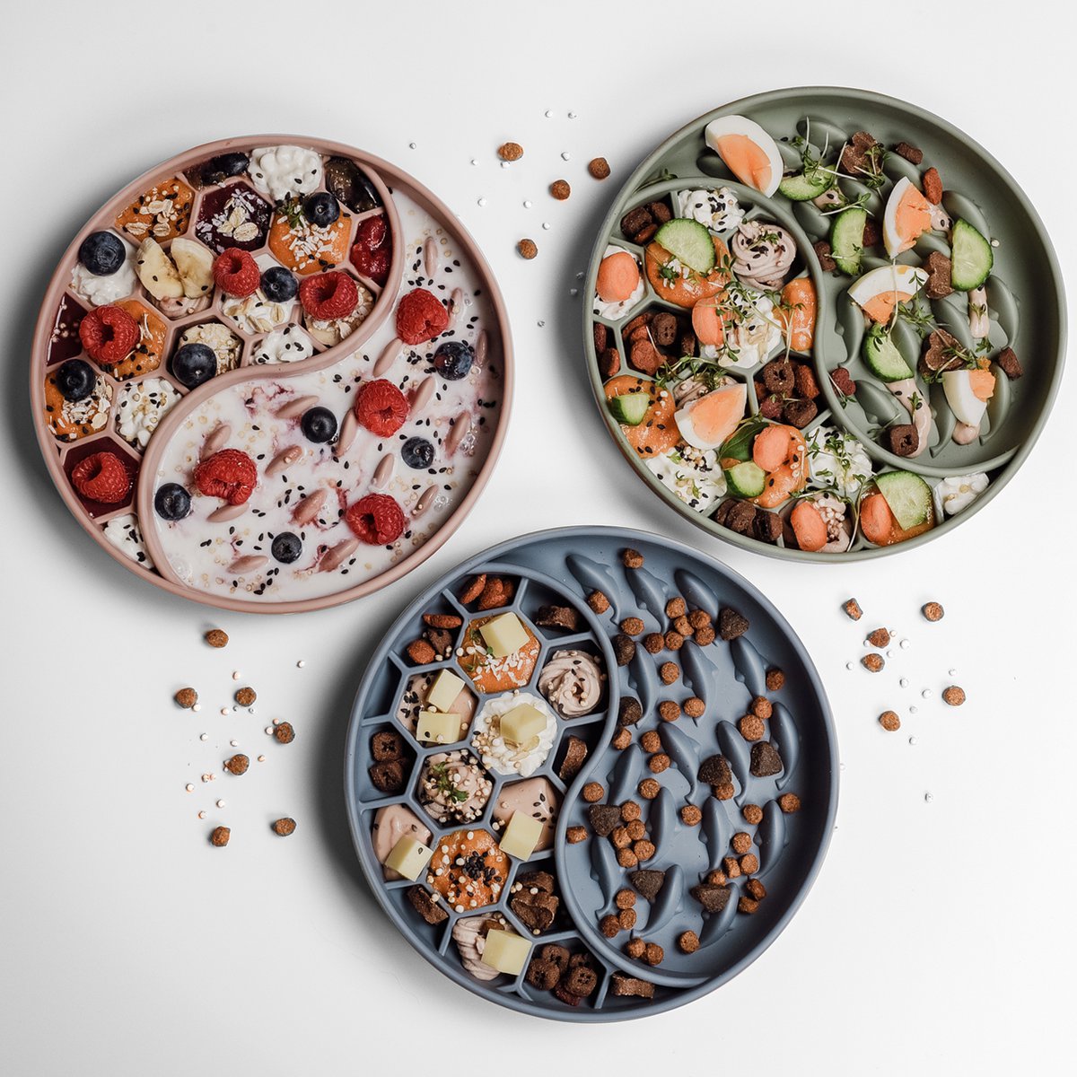 ne&no® Anti-Slopping Feeding Bowl for Dogs and Cats