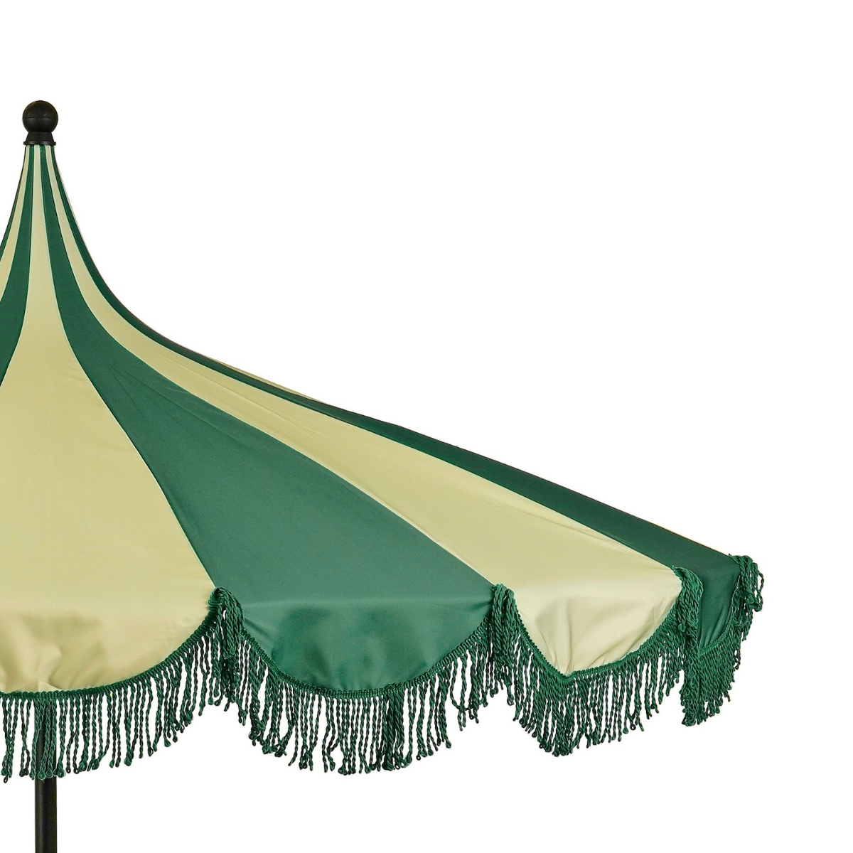 Parasol Ø235 cm donkergroen polyester