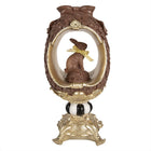 Decoratie beeld konijn 30 cm bruin polyresin