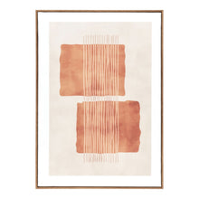 Mina Canvas Print, canvas, beige/brown, No.2, 50x70 cm