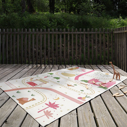 Kinderspeelmat 123x180 cm polyester