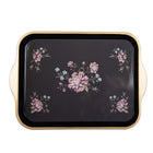 Tray 38x27x2 cm Black Plastic