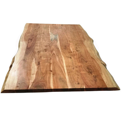 Table 160x85 cm, natural acacia, 36 mm