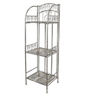Storage Rack Grey, Iron 34x29x112 cm
