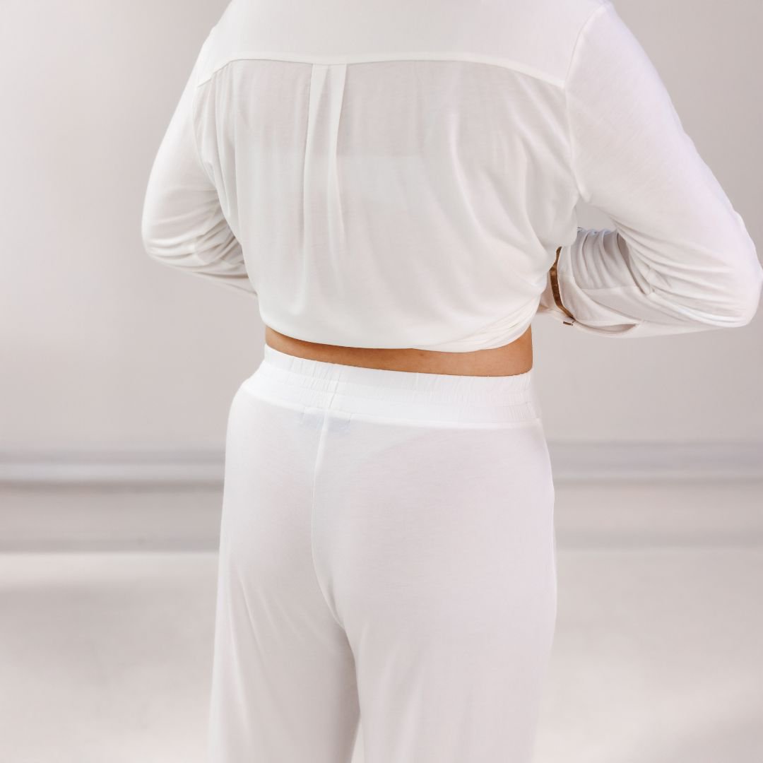 Pyjama set dames TENCEL™ modal off white