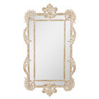 Wandspiegel 45x3x81 cm beige MDF