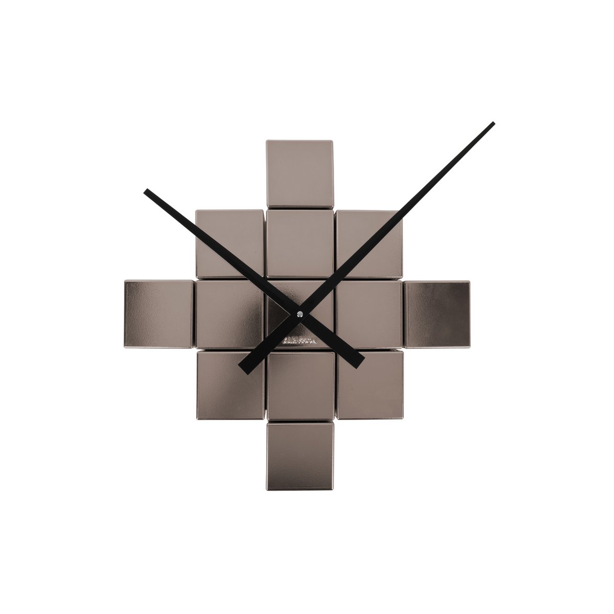 Wandklok 40 cm grijs kunststof Karlsson