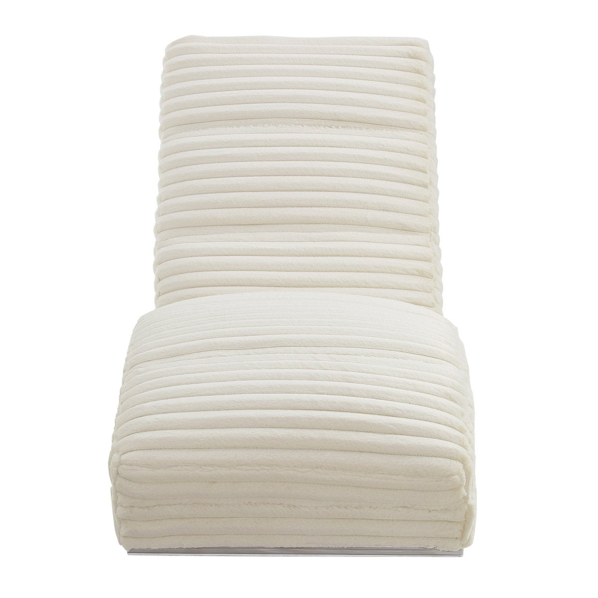 Chaiselongue 170x60x82 cm corduroy beige