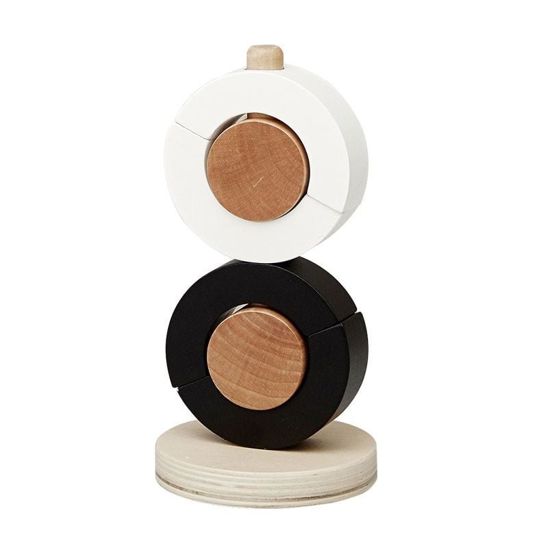 Stapeltoren 10x18 cm FSC-hout