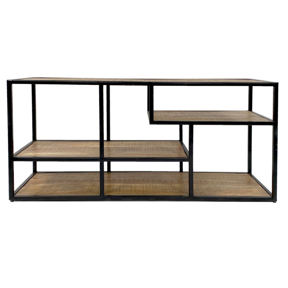 Staande Plank Scheidingswand Boekenplank Liverpool Zwart