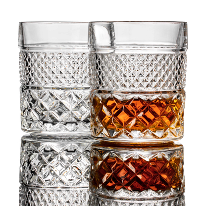 Whiskyglazen 4 stuks kristalglas