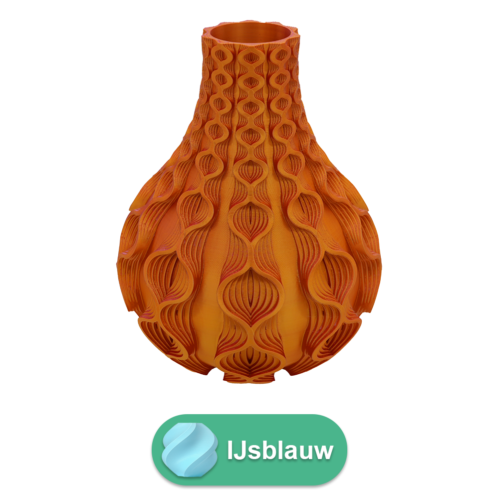 3D vaas Coral PLA 20-34 cm