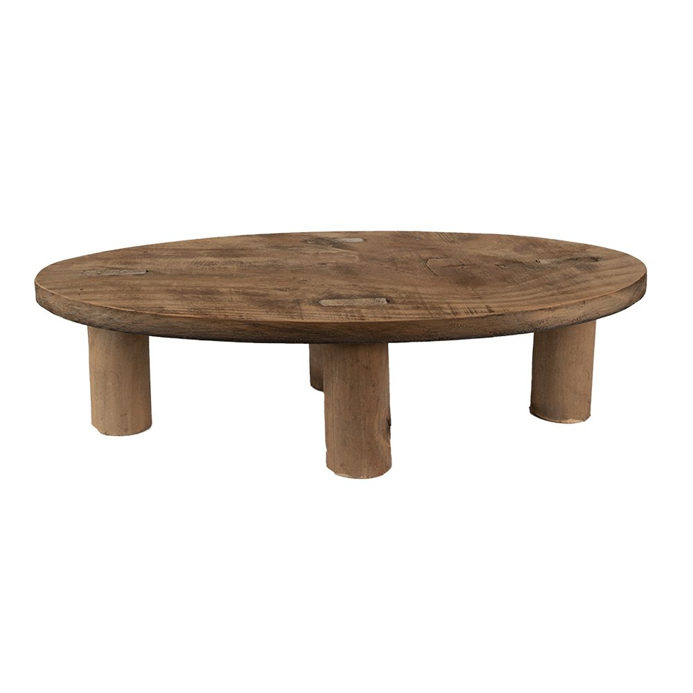 Plantenstandaard 40x20x11 cm bruin hout