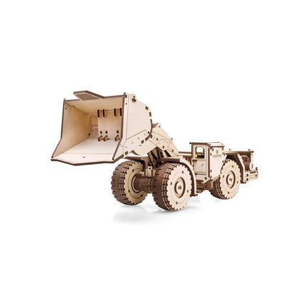 Eco Wood Art (EWA) 3D Mechanische Houten Puzzel, Load-Haul-Dump Unit MOAZ 4075, 4257, 49x11x13cm