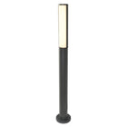 LED buitenlamp 90 cm antraciet metaal plastic