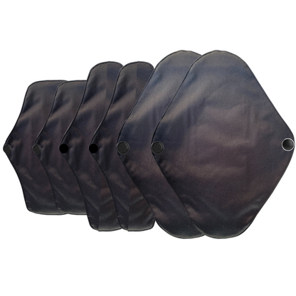 green-goose Reusable Sanitary Pads - Set of 6