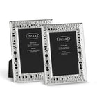 Fotolijst 10x15 cm verzilverd set van 2