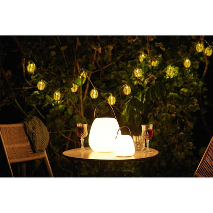 LED-lamp oplaadbaar wit ø13 cm